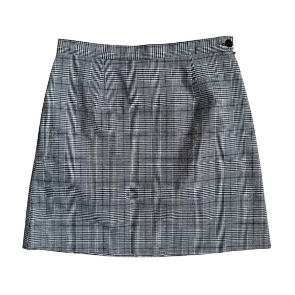 2/$18 SALE! Vtg The Limited Womens Tartan‎ Plaid Mini Skirt Size 4 90s Stretch - Picture 1 of 5